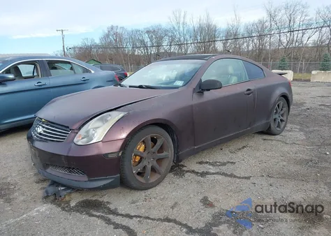 2004 Infiniti G35 z USA, uszkodzony, nr VIN JNKCV54E14M823700
